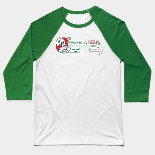 Daddy Green's Pizza Baseball T-Shirt